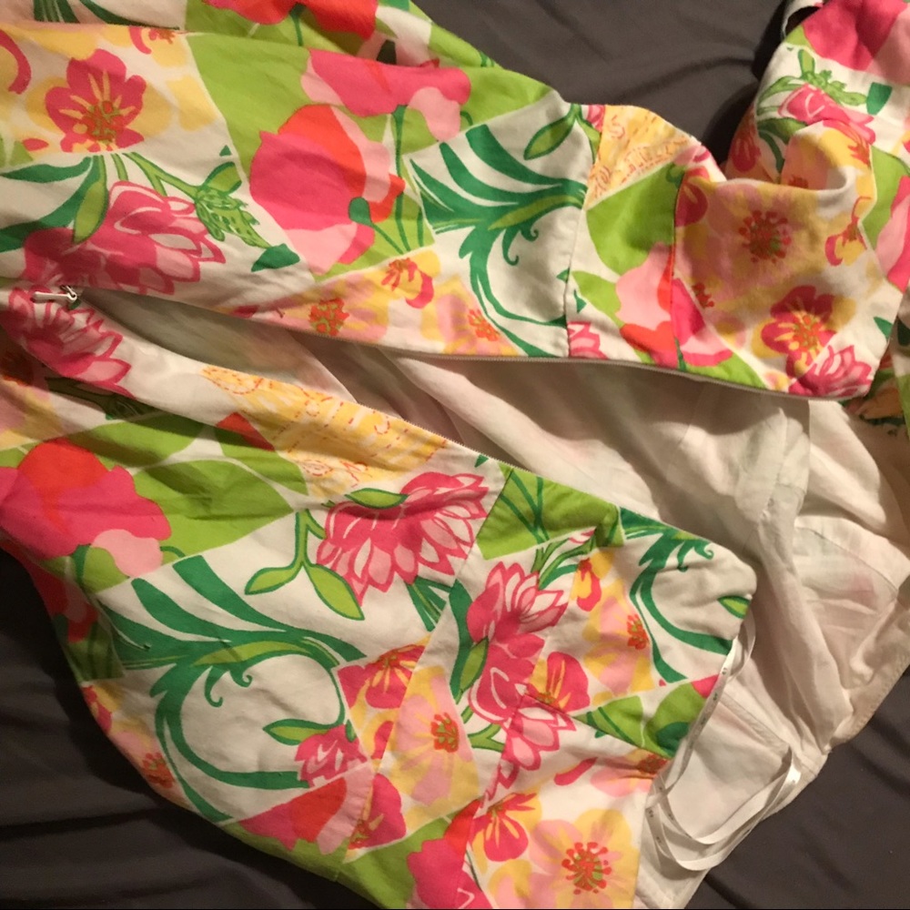 Lilly Pulitzer Ramona Patchwork Halter Dress - image 7